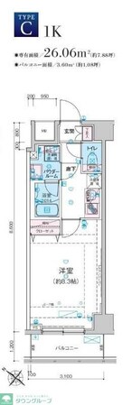 リヴシティ西川口五番館の物件間取画像